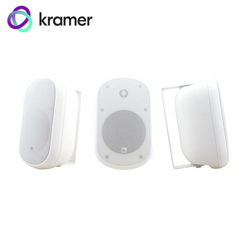 Kramer 6.5" On-wall Speakers - White (Supplied as Pairs)